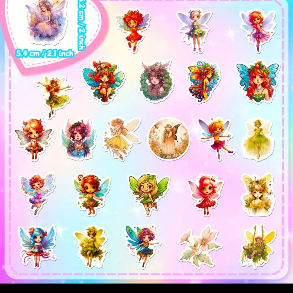 Whimsical Fairy Sticker Collection - Picture 5 of 5